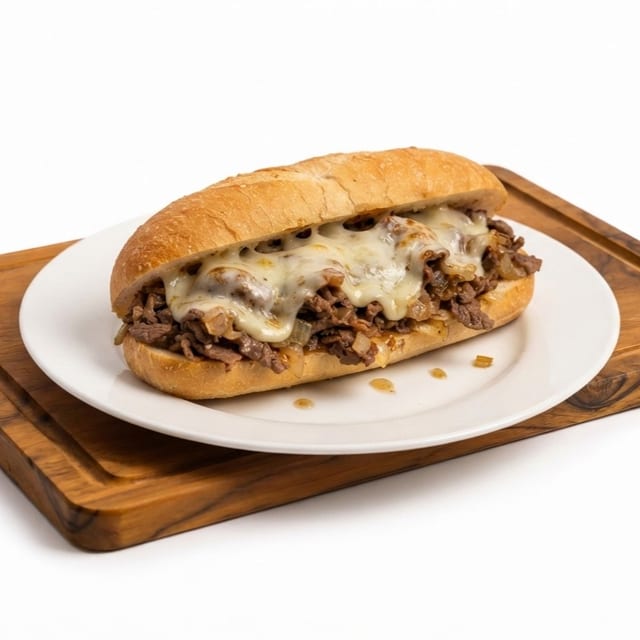 Philly Cheesesteak Hero.