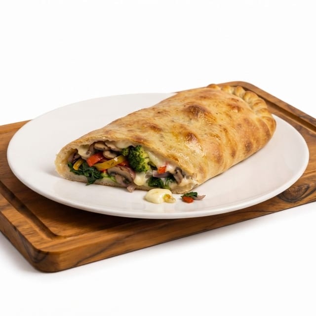 Vegetable Stromboli.
