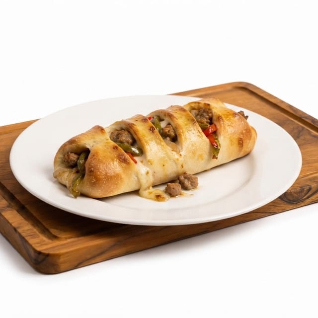 Sausage & Peppers Roll.