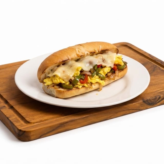 Peppers & Egg Hero.