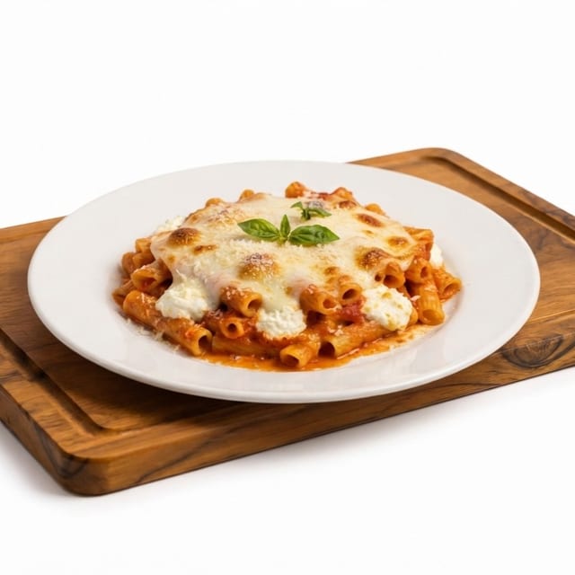 Baked Ziti Sorrentina.