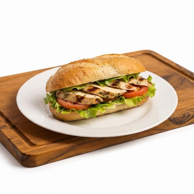 Grilled Chicken Hero.