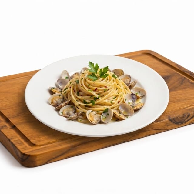 Pasta with Clam Sauce.