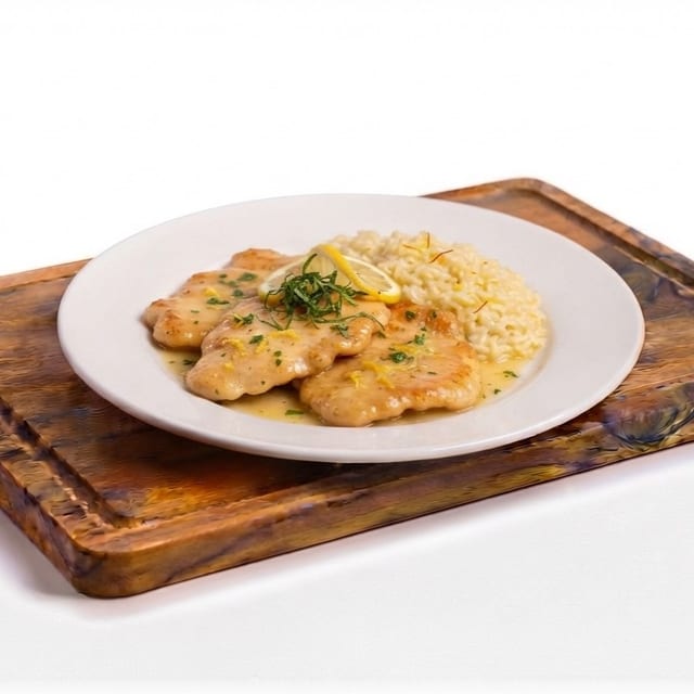 Chicken Francese Lunch.