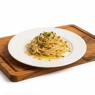 Pasta with Garlic & Oil