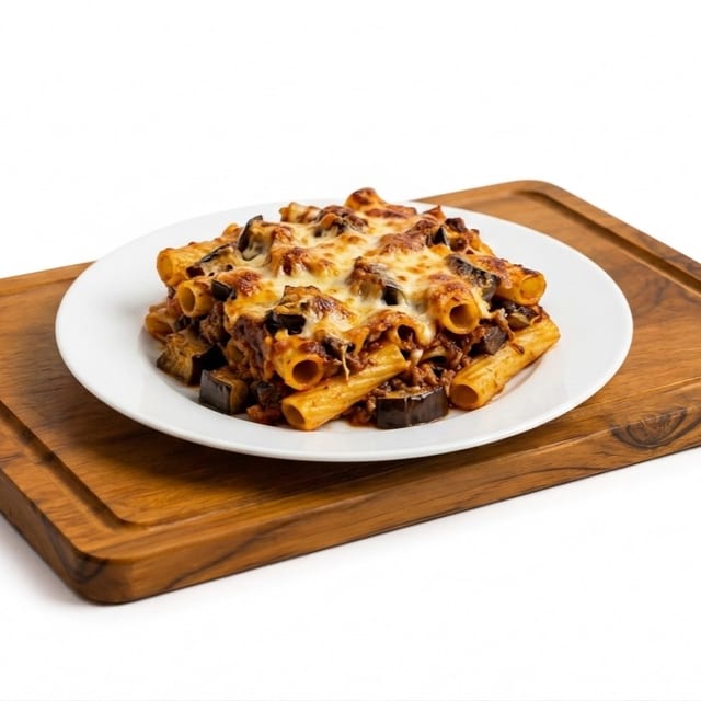 Baked Ziti Sicilian.