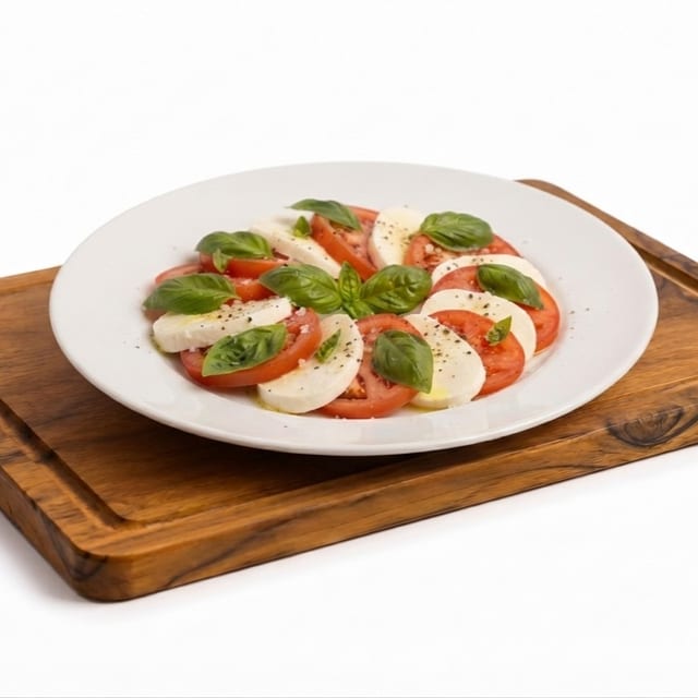 Mozzarella Caprese Salad.