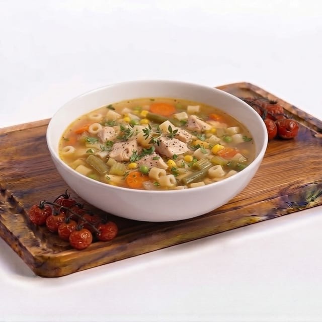Chicken Veggie Soup.