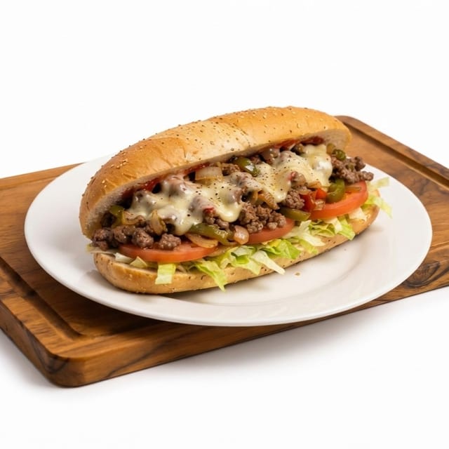Chop Cheese Hero.