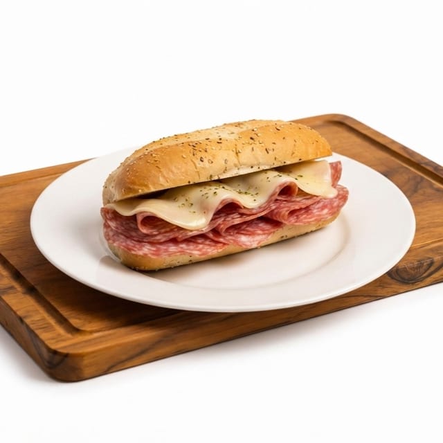 Salami & Cheese Hero.