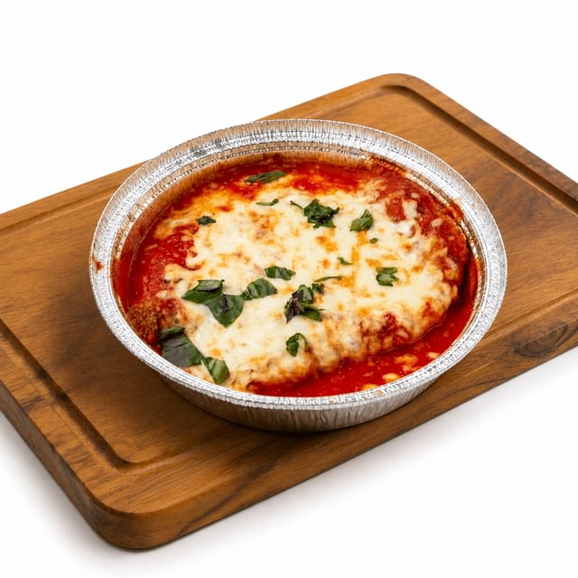 Chicken Parmigiana Lunch.